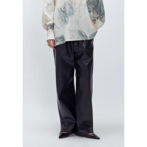 パンツ フェイクレザーパンツ レディース