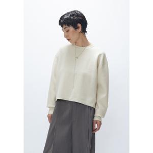 ニット セーター ボックスショートニットプルオーバー レディース