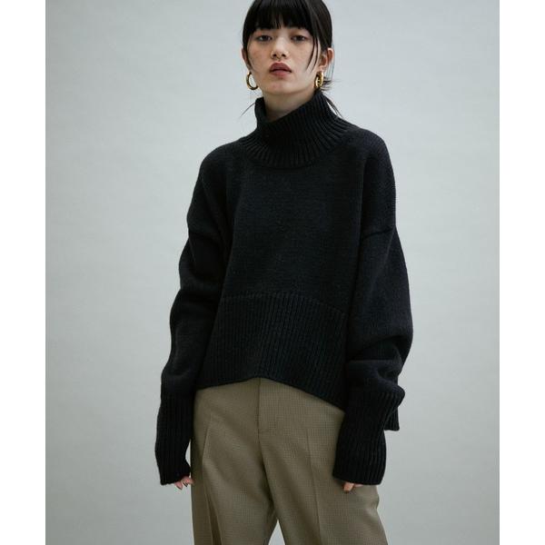 「ADAM ET ROPE&apos;」 長袖ニット FREE ブラック レディース