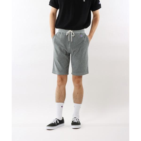 「Champion」 ショートパンツ MEDIUM グレー メンズ