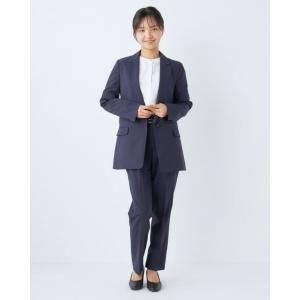 「SUIT SELECT」 パンツスーツ MEDIUM ネイビー レディース