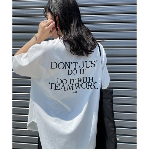 「AMERICANA」 半袖Tシャツ F ホワイト レディース