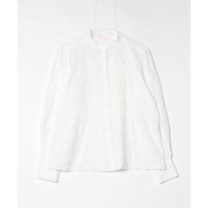 「SEE BY CHLOE」 長袖ブラウス 38 ホワイト レディース