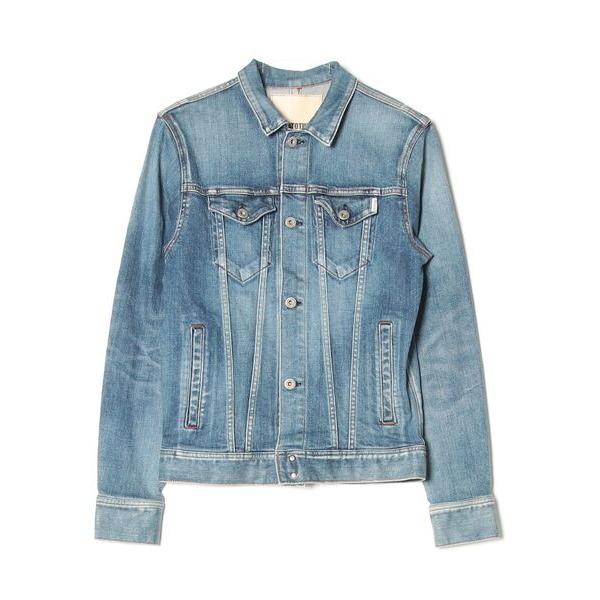 「FACTOTUM」 デニムジャケット 44 ブルー メンズ