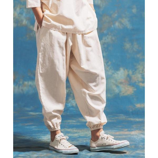 「Jih Nunc」 イージーパンツ M ライトベージュ メンズ