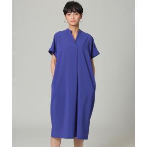 「EVEX by KRIZIA」 半袖ワンピース 40 ライトブルー レディース