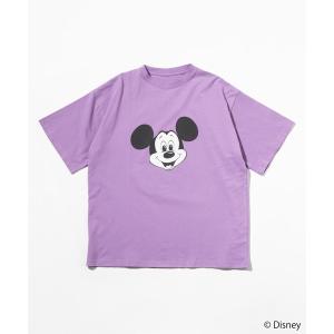 「WCJ」 半袖Tシャツ FREE パープル レディース