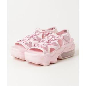 「NIKE」 フラットサンダル 22 ピンク レディース