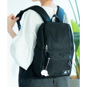 デイバック リュック 多収納リュック「撥水加工」 レディース