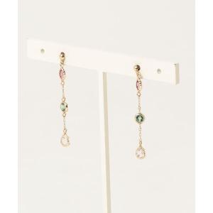 「cui-cui」 ピアス（両耳用） FREE ピンク レディース