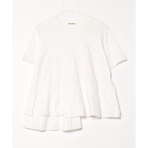 「HERENCIA」 半袖カットソー MEDIUM ホワイト レディース