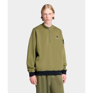 トレーナー スウェット アディダス EQT ブロックド ハーフジップ / アディダスオリジナルス adidas Originals メンズ レディース｜ZOZOTOWN Yahoo!店