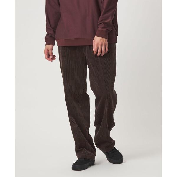 パンツ コーデュロイ ワイド 1プリーツ W4 ワイドパンツ メンズ