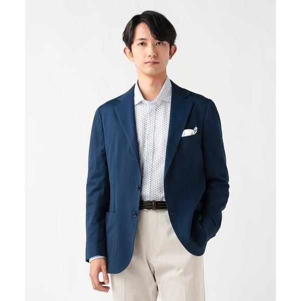 ジャケット テーラードジャケット COOLMAX(R) 鹿の子 3ボタン ジャケット メンズ