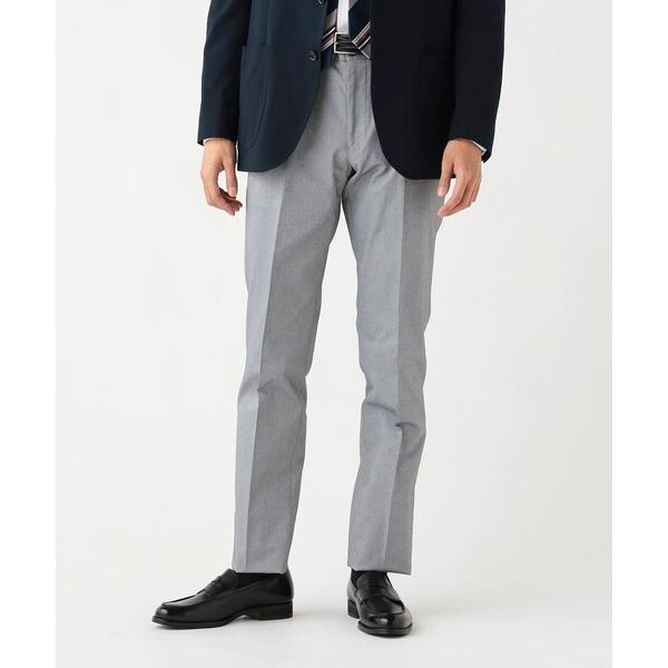 スラックス COOLMAX(R) ドビー スリムフィット ノープリーツ スラックス メンズ