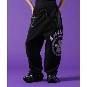 GALFY（ガルフィー） メンズ レディース ピッカピカのゆるゆるパンツ