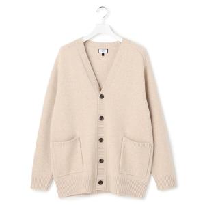 カーディガン 「UNISEX」ウールカシミヤ カーディガン メンズ