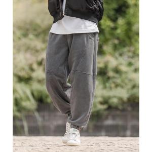 スウェットパンツ ジャージ mp14293-裏毛フェード加工ジョガーパンツ(25180CM) メンズ
