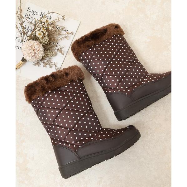 ブーツ スノーシューズ レディース スノーブーツ ドット レディース