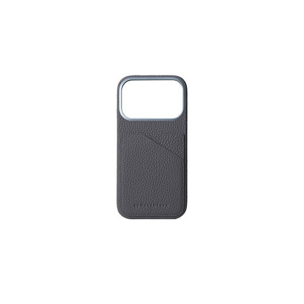 スマホケース (iPhone 17 Pro)バックカバーケース シュリンクレザー