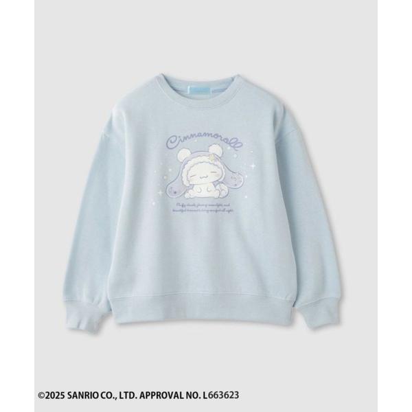 トレーナー  Sanrio 「マイメロディ・クロミ / シナモロール」 シートプリント起毛トレーナー...