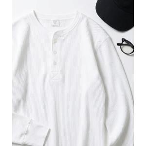 tシャツ 2026SS JEMORGAN/ジェーイーモーガン ワッフル/フライス ヘンリーネックロンT レディース メンズ 長袖Tシャツ