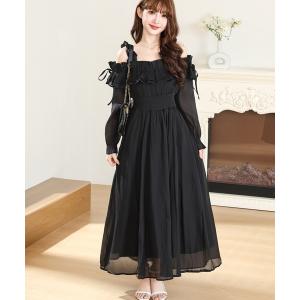 Rose Muse（ロゼミューズ） ワンピース Peony flower print dress