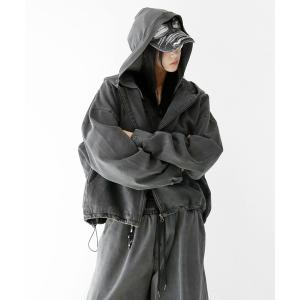 ジャケット ノーカラージャケット バックポケットピグメントジャケット メンズ レディース