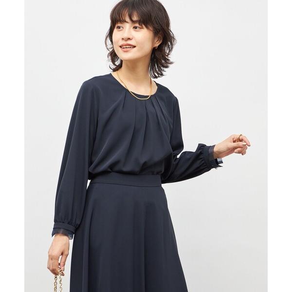 ブラウス シャツ ウォッシャブル2WAYストレッチブラウス レディース