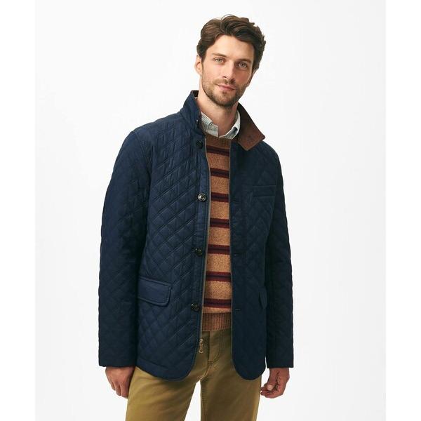 ブルゾン アウター コットン／ナイロン　キルティング　ジャケット メンズ