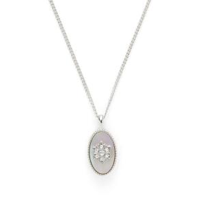 ネックレス オーバルモチーフ ネックレス レディースの買取情報