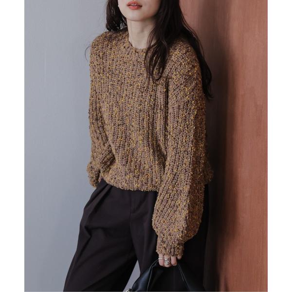 ニット セーター モールMIX ニットプルオーバー レディース