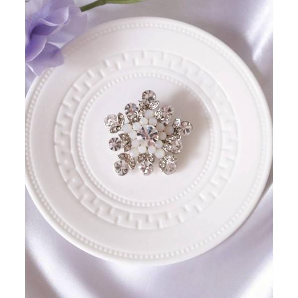 インテリア Snow crystalブローチ