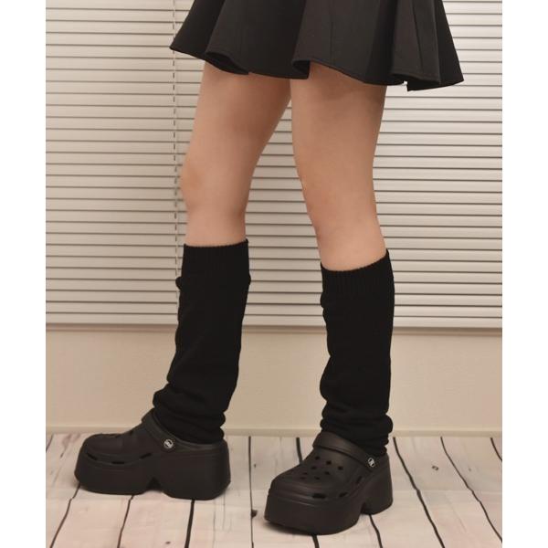 靴下 「float」ベーシック 厚手 無地リブ ボリューム ルーズソックス/ハイソックス「8色展開」...