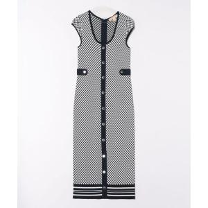 MICHAEL KORS（マイケルコース） ワンピース メタリック ニット モック