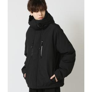 ダウンジャケット ダウン 耐水圧10，000ｍｍ 全天候対応 切り替えファイバーダウンフードジャケット メンズ レディース