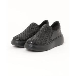 スニーカー メッシュスリッポンスニーカー レディース