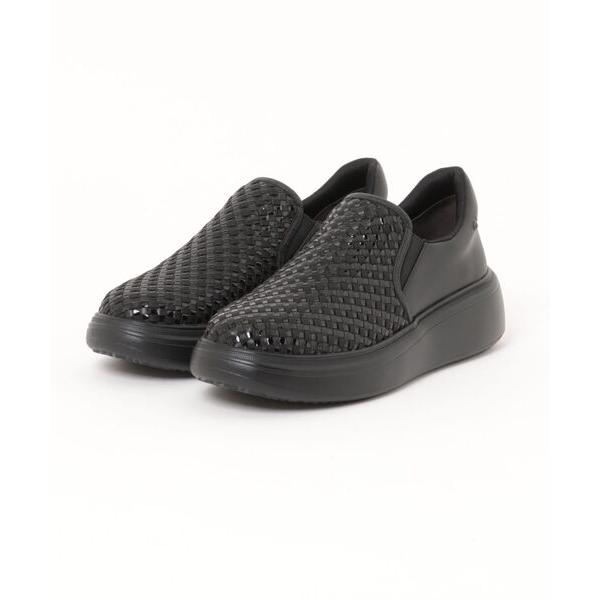 スニーカー メッシュスリッポンスニーカー レディース