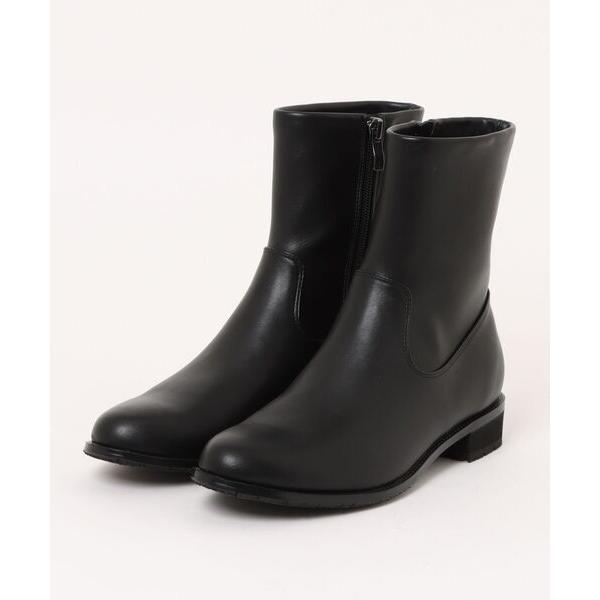 ブーツ ストレッチショートブーツ レディース