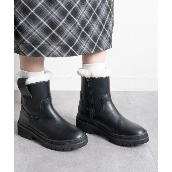 ブーツ ボアショートブーツ レディース