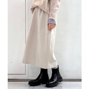 スカート ウールサキソニーコクーンスカート