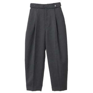 パンツ ハイウエストカーブゼンタープレスパンツ レディース