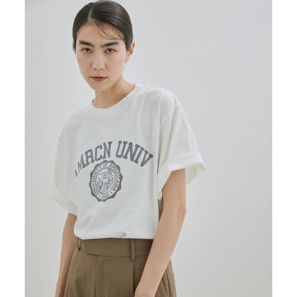 「AMERICANA」 半袖Tシャツ FREE オフホワイト レディース