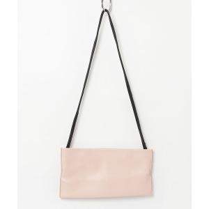 「Laugoa」 ワンポイントショルダーバッグ - ピンク レディース
