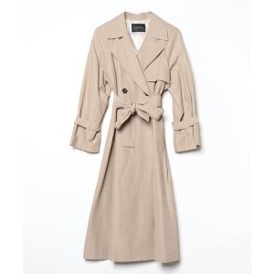 「green label relaxing」 トレンチコート FREE ベージュ レディース