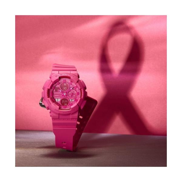 腕時計 ピンクリボン活動を支援するG-SHOCK / GMA-S145PK-4AJR レディース メ...