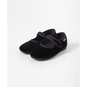 バレエシューズ Cienta　ベロアストラップシューズ(KIDS) キッズ 子供 女の子