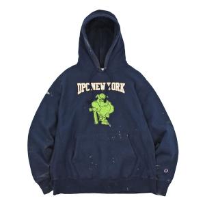パーカー 「USED」Champion “DPC NEW YORK” リバースウィーブ フーディ メンズ レディース