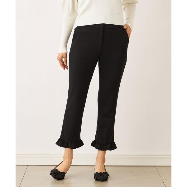 パンツ ヘムフリルパンツ レディース