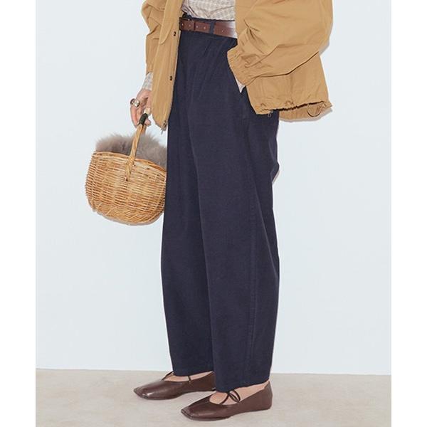 パンツ やわらかストレッチカーブイージーパンツ「プチ・プラスサイズあり」 レディース